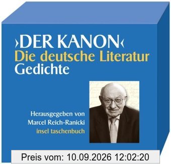 Der Kanon. Die deutsche Literatur. Gedichte (insel taschenbuch)
