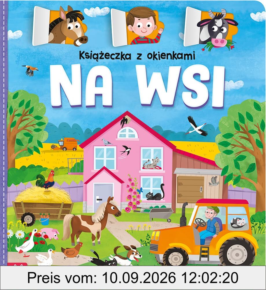 Książeczka z okienkami Na wsi