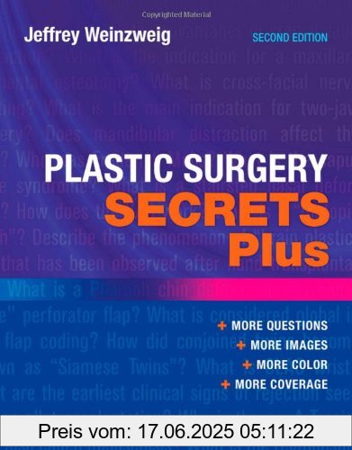 Binding : Taschenbuch, Edition : 2nd Edition., Label : Elsevier Ltd, Oxford, Publisher : Elsevier Ltd, Oxford, PackageQuantity : 1, medium : Taschenbuch, numberOfPages : 1080, publicationDate : 2010-04-13, authors : Jeffrey Weinzweig, languages : english, ISBN : 0323034705