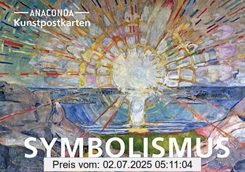 Die Buchhandlung in Oelde hat das Buch Postkarten-Set Symbolismus: 18 Kunstpostkarten aus hochwertigem Karton. ca. 0,28€ pro Karte