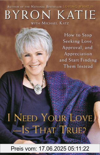 Binding : Taschenbuch, Edition : Reprint, Label : Harmony, Publisher : Harmony, NumberOfItems : 1, medium : Taschenbuch, numberOfPages : 288, publicationDate : 2006-11-28, releaseDate : 2006-11-28, authors : Byron Katie, Michael Katz, languages : english, ISBN : 0307345300