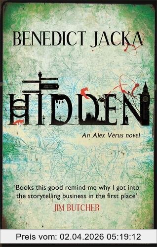 Benedict Jacka Hidden, An Alex Verus Novel