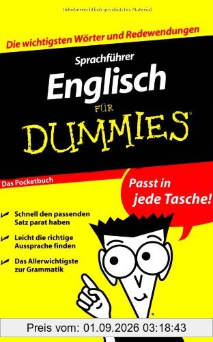 Sprachführer Englisch für Dummies Das Pocketbuch