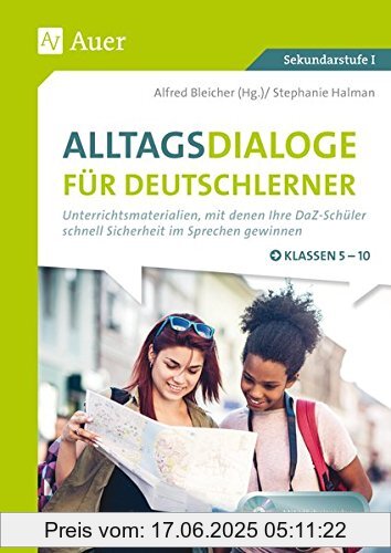 Binding : Broschiert, Edition : 1, Label : Auer Verlag in der AAP Lehrerfachverlage GmbH, Publisher : Auer Verlag in der AAP Lehrerfachverlage GmbH, medium : Broschiert, numberOfPages : 72, publicationDate : 2018-04-24, authors : Stephanie Halman, publishers : Alfred Bleicher, ISBN : 3403080382