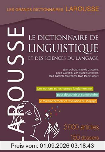 Le dictionnaire de linguistique et des sciences du langage