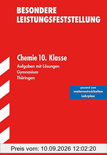 Besondere Leistungsfeststellung Thüringen - Chemie 10. Klasse