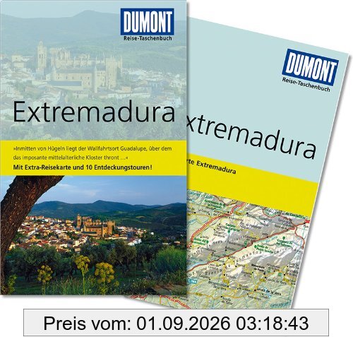 DuMont Reise-Taschenbuch Reiseführer Extremadura: Mit Extra-Reisekarte und 10 Entdeckungstouren!