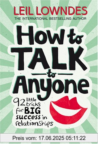 Binding : Taschenbuch, Label : Harpercollins UK, Publisher : Harpercollins UK, NumberOfItems : 1, PackageQuantity : 1, medium : Taschenbuch, numberOfPages : 352, publicationDate : 1999-03-01, releaseDate : 2008-06-30, authors : Leil Lowndes, languages : english, ISBN : 0722538073