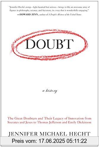 Binding : Taschenbuch, Edition : HarperCollins P., Label : HarperOne, Publisher : HarperOne, NumberOfItems : 1, PackageQuantity : 1, medium : Taschenbuch, numberOfPages : 576, publicationDate : 2004-09-07, releaseDate : 2004-09-07, authors : Jennifer Hecht, languages : english, ISBN : 0060097957