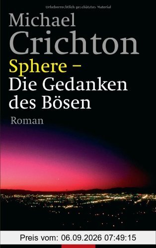 Sphere - Die Gedanken des Bösen: Roman