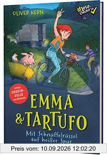 Emma & Tartufo 1: Mit Schnüffelrüssel auf heißer Spur: Rätselkrimi mit Magischer Lupe! - #LeseChecker*in (1)