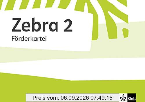 Zebra 3: Förderkartei Klasse 3 (Zebra. Ausgabe ab 2018)