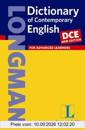 Longman Dictionary of Contemporary English (DCE) - New Edition - Buch (kartoniert): For Advanced Learners. Über 230.000 Stichwörter und Wendungen (Einsprachige Wörterbücher)