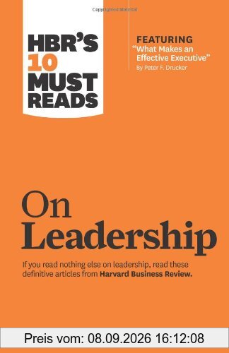 HBR's 10 Must Reads on Leadership