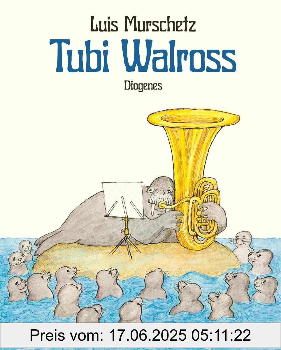 Brand : Diogenes Verlag AG, Binding : hardcover, Edition : 1, Label : Tubi Walross (Kinderbücher), medium : hardcover, numberOfPages : 32, publicationDate : 2024-08-21, languages : german, ISBN : 3257013256