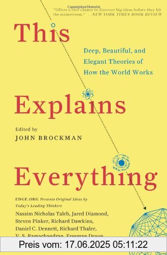 Binding : Taschenbuch, Label : Harper Perennial, Publisher : Harper Perennial, NumberOfItems : 1, PackageQuantity : 1, medium : Taschenbuch, numberOfPages : 432, publicationDate : 2013-01-22, releaseDate : 2013-01-22, authors : John Brockman, languages : english, ISBN : 0062230174