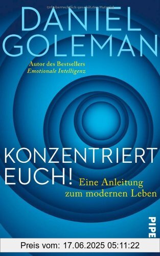 Binding : Gebundene Ausgabe, Edition : 2, Label : Piper, Publisher : Piper, medium : Gebundene Ausgabe, numberOfPages : 384, publicationDate : 2014-03-31, authors : Daniel Goleman, translators : Sebastian Vogel, languages : german, ISBN : 3492056520