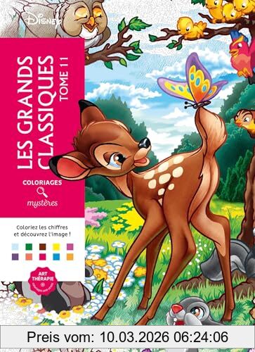 unbekannt Coloriages Mystères Disney , Les Grands Classiques Tome 11