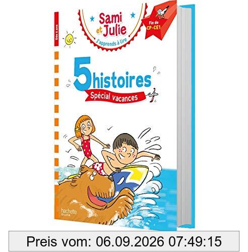 5 histoires spécial vacances : fin de CP-CE1