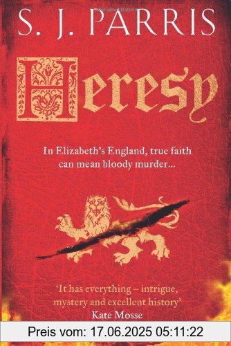 Binding : Taschenbuch, Label : Harpercollins UK, Publisher : Harpercollins UK, NumberOfItems : 1, medium : Taschenbuch, numberOfPages : 512, publicationDate : 2011-03-03, authors : Parris, S. J., languages : english, ISBN : 0007317700