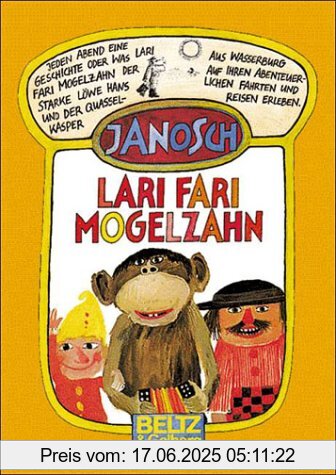 Binding : Gebundene Ausgabe, Edition : 11... Aufl., Label : Beltz, Publisher : Beltz, medium : Gebundene Ausgabe, numberOfPages : 96, publicationDate : 1997-10-01, authors : Janosch, languages : german, ISBN : 3407802072