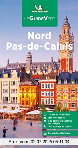 Die Buchhandlung in Oelde hat das Buch Michelin Le Guide Vert Nord Pas-de-Calais (MICHELIN Grüne Reiseführer)