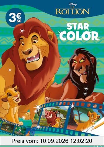 Disney Le Roi Lion : Star Color (Simba, Mufasa et Scar)