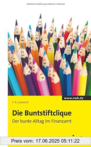 Binding : Broschiert, Edition : 1. Auflage, Label : NWB Verlag, Publisher : NWB Verlag, medium : Broschiert, numberOfPages : 114, publicationDate : 2015-10-08, authors : F. A. Lossrock, languages : german, ISBN : 3482658218
