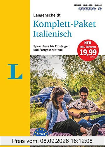 Langenscheidt Komplett-Paket Italienisch - Sprachkurs mit 2 Büchern, 6 Audio-CDs, 1 DVD-ROM, MP3-Download: Sprachkurs für Einsteiger und Fortgeschrittene (Langenscheidt Komplett-Paket ((NEU)))