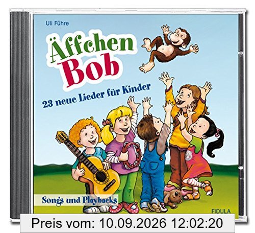 Äffchen Bob - CD: Doppel-CD: 23 Songs und Playbacks zum gleichnamigen Liederbuch