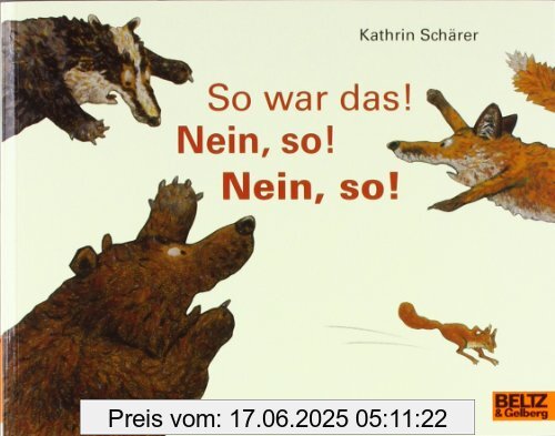 Binding : Taschenbuch, Edition : Lizenzausgabe, Label : Beltz & Gelberg, Publisher : Beltz & Gelberg, medium : Taschenbuch, numberOfPages : 32, publicationDate : 2013-07-31, authors : Kathrin Schärer, languages : german, ISBN : 3407760892