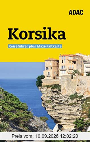 ADAC Reiseführer plus Korsika: Mit Maxi-Faltkarte und praktischer Spiralbindung