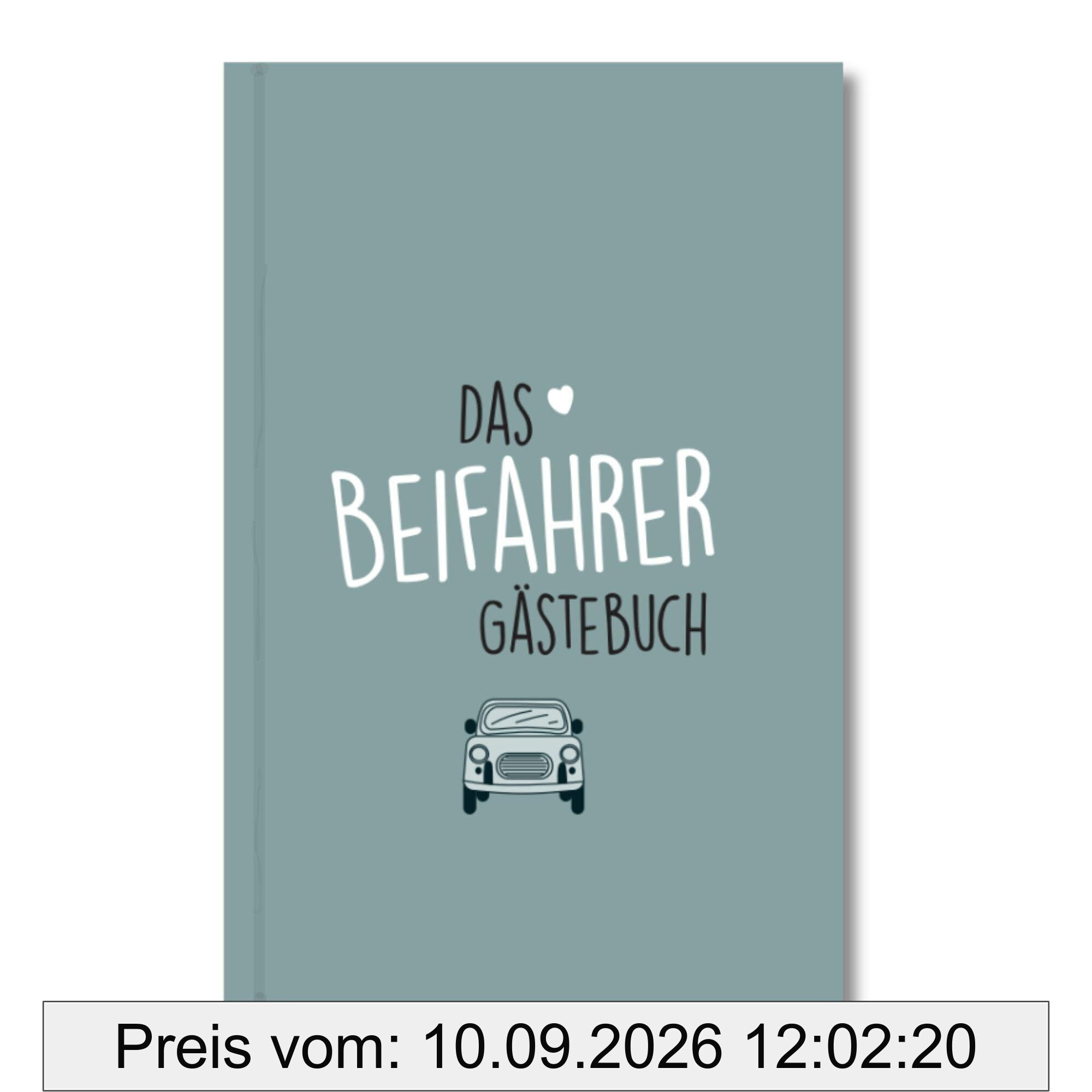 Beifahrer-Gästebuch zum 18. Geburtstag - Kreatives Auto-Gästebuch für Fahranfänger, Führerschein & Neues Auto