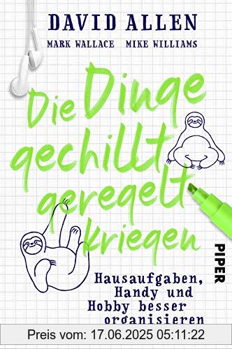 Binding : Broschiert, Edition : 1., Label : Piper Paperback, Publisher : Piper Paperback, medium : Broschiert, numberOfPages : 288, publicationDate : 2020-04-06, releaseDate : 2020-04-06, authors : David Allen, translators : Helmut Reuter, ISBN : 3492062210