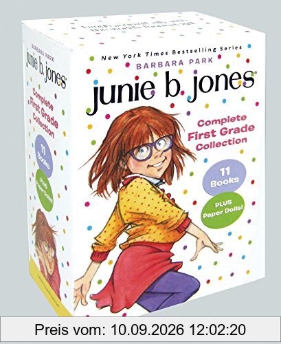 Junie B. Jones Complete First Grade Collection: Books 18-28 with paper dolls in boxed set