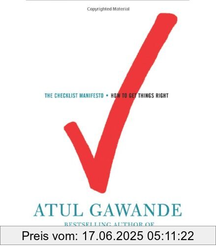 Binding : Gebundene Ausgabe, Edition : 1, Label : Henry Holt, Publisher : Henry Holt, NumberOfItems : 1, PackageQuantity : 1, medium : Gebundene Ausgabe, numberOfPages : 209, publicationDate : 2009-12-22, authors : Atul Gawande, languages : english, ISBN : 0805091742