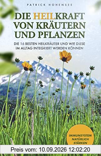 Die Heilkraft von Kräutern und Pflanzen: Die 16 besten Heilkräuter und wie diese im Alltag integriert werden können. Immunsystem natürlich stärken