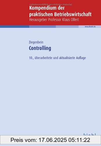 Binding : Broschiert, Edition : 10., überarb. u aktual. Aufl., Label : Kiehl, Publisher : Kiehl, medium : Broschiert, numberOfPages : 709, publicationDate : 2012-08-29, authors : Klaus Ziegenbein, languages : german, ISBN : 3470705909