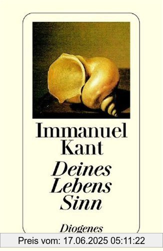 Binding : Taschenbuch, Label : Diogenes, Publisher : Diogenes, medium : Taschenbuch, publicationDate : 1996-01-01, authors : Immanuel Kant, ISBN : 3257700407