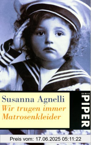 Binding : Broschiert, Edition : 7. Aufl., Label : Piper, Publisher : Piper, medium : Broschiert, numberOfPages : 243, publicationDate : 1988-01-01, authors : Susanna Agnelli, languages : german, ISBN : 349220726X