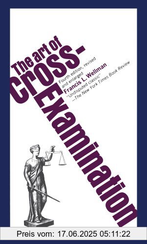 Binding : Taschenbuch, Edition : Touchstone., Label : Touchstone, Publisher : Touchstone, NumberOfItems : 1, medium : Taschenbuch, numberOfPages : 480, publicationDate : 1997-11-01, authors : Wellman, Francis L., languages : english, ISBN : 0684843048