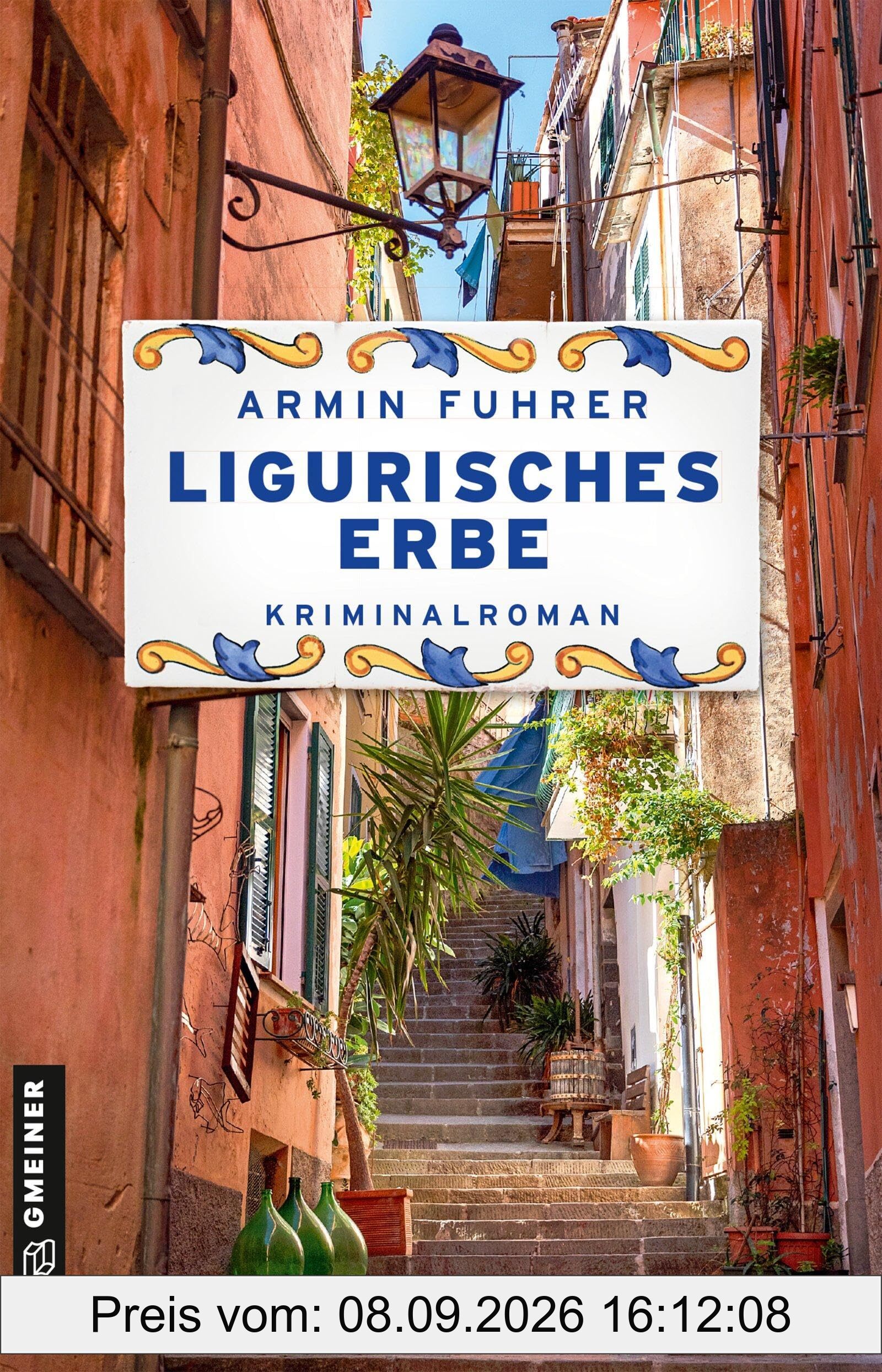 Ligurisches Erbe: Kriminalroman (Krimiautor Sebastian Wolf ermittelt)