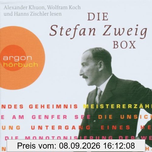Die Stefan Zweig Box (Brennendes Geheimnis / Meistererzählungen / Essays)