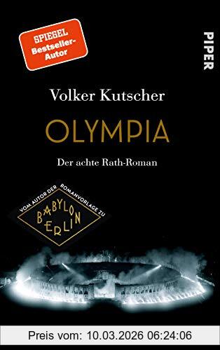 Volker Kutscher Olympia (Die Gereon-Rath-Romane 8), Der Achte Rath-Roman