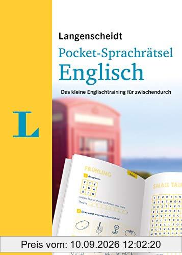 Langenscheidt Pocket-Sprachrätsel Englisch: Das kleine Englischtraining für zwischendurch
