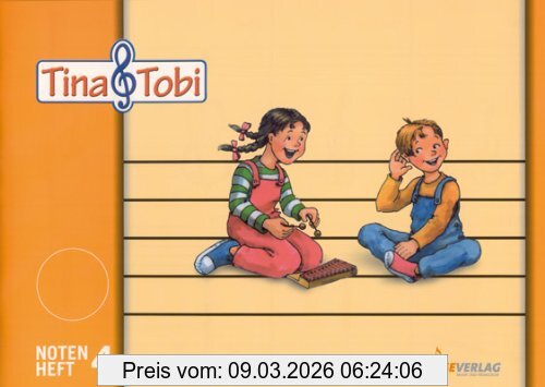 Verband deutscher Musikschulen Musikalische Früherziehung - Musikschulprogramm "Tina & Tobi", Tina Und Tobi. Notenschreibheft 4. Halbjahr. Zur Musikfibel,