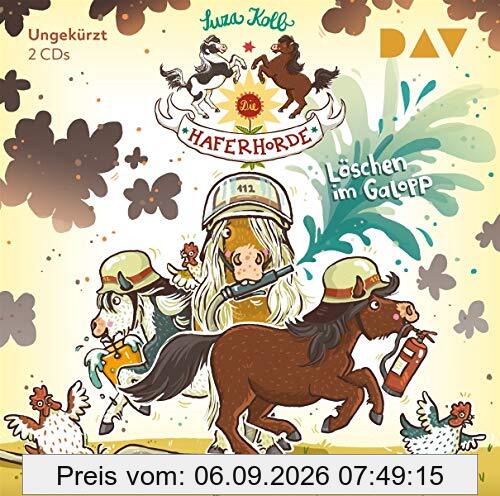 Die Haferhorde – Teil 14: Löschen im Galopp: Ungekürzte Lesung mit Bürger Lars Dietrich (2 CDs)