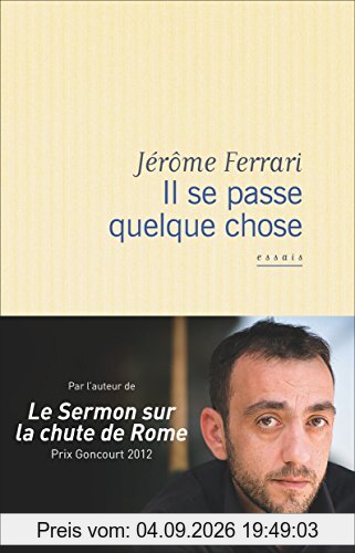 Il se passe quelque chose