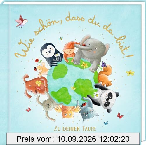 Geldkuvert-Geschenkbuch: Wie schön, dass du da bist - Zu deiner Taufe