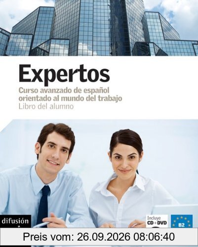 Expertos : Libro del alumno, m. Audio-CD u. DVD